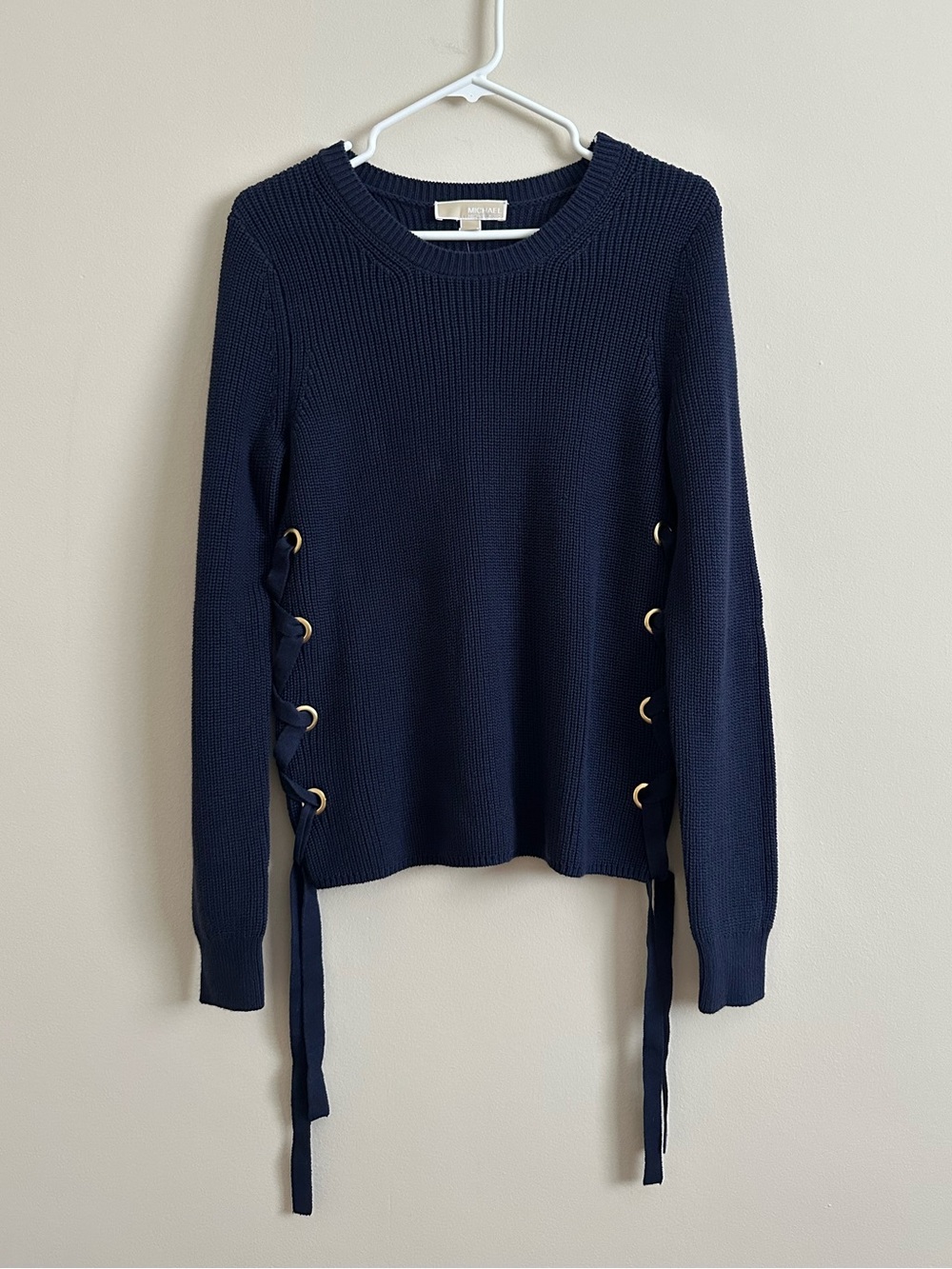 Michael Kors Navy Knit Sweater